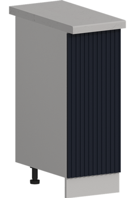 Кухня Модуль ШН 300 Белый / Индиго софт