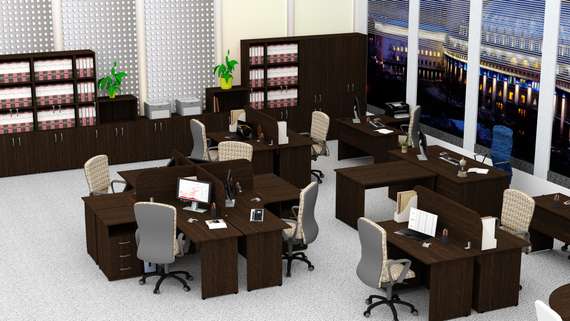 Офисная мебель Стандарт-Pro венге