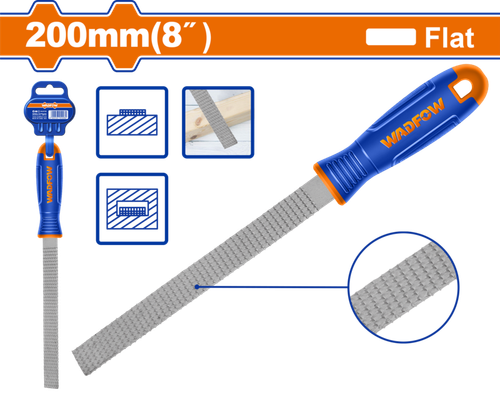 Рашпиль плоский 200 мм (10/60) WADFOW WFE8818