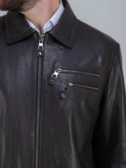 Куртка кожаная демисезонная Турция