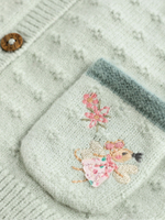 Вязаный кардиган для малышей Next K82-416, Мятный