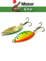 Блесна колеблющаяся для рыбалки Mister Cro КРОКОДИЛ