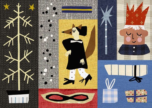 Открытка «Снежинка»