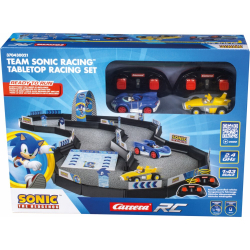 Carrera RC - Team Sonic Racing Настольный мини RC гоночный трек + 2 машинки 430021 / артикул   430021  / GTIN 9003150143246