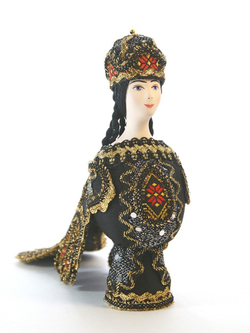 Кукла коллекционная Птица Сирин.