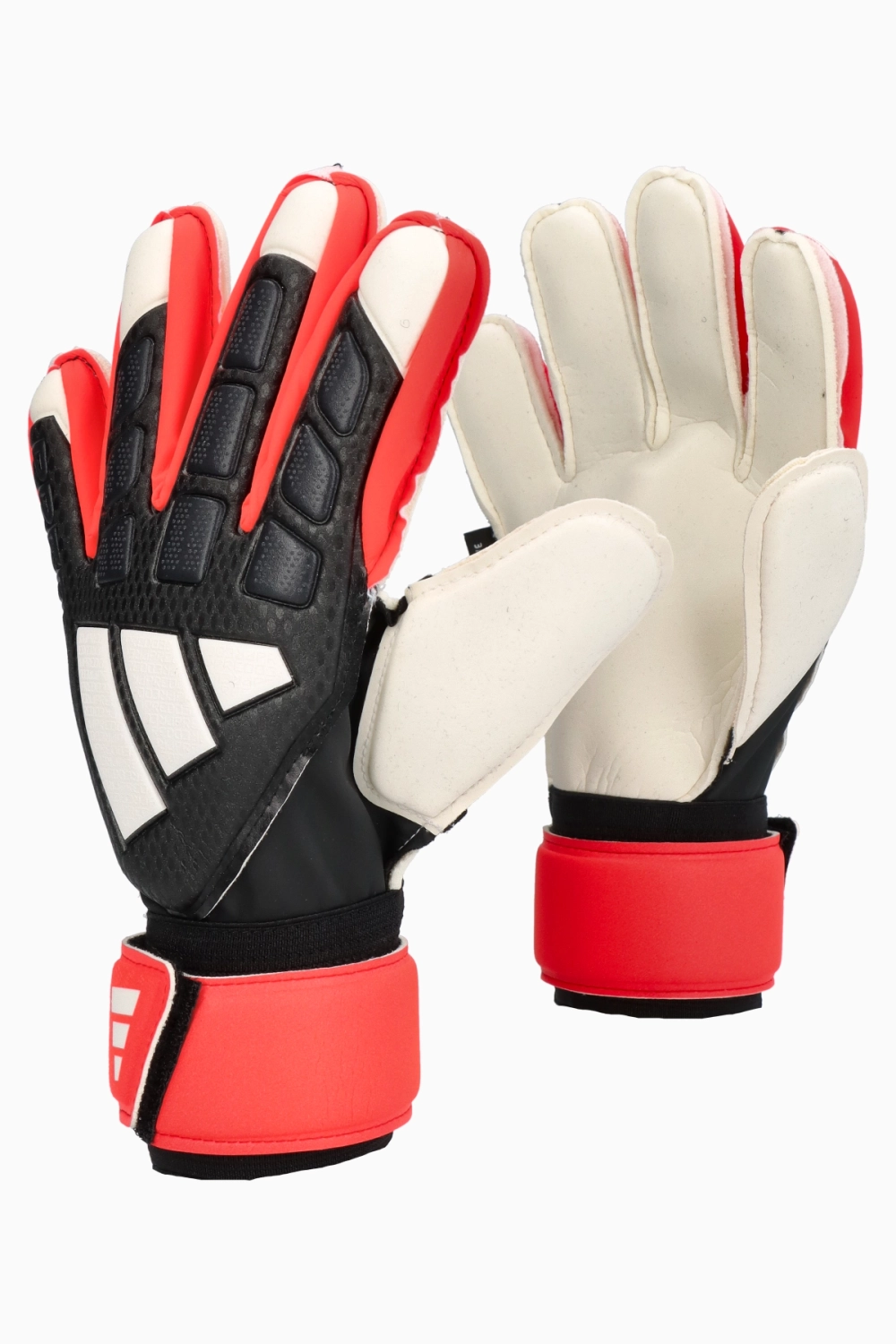 Вратарские перчатки adidas Predator Match Fingersave Junior - черный
