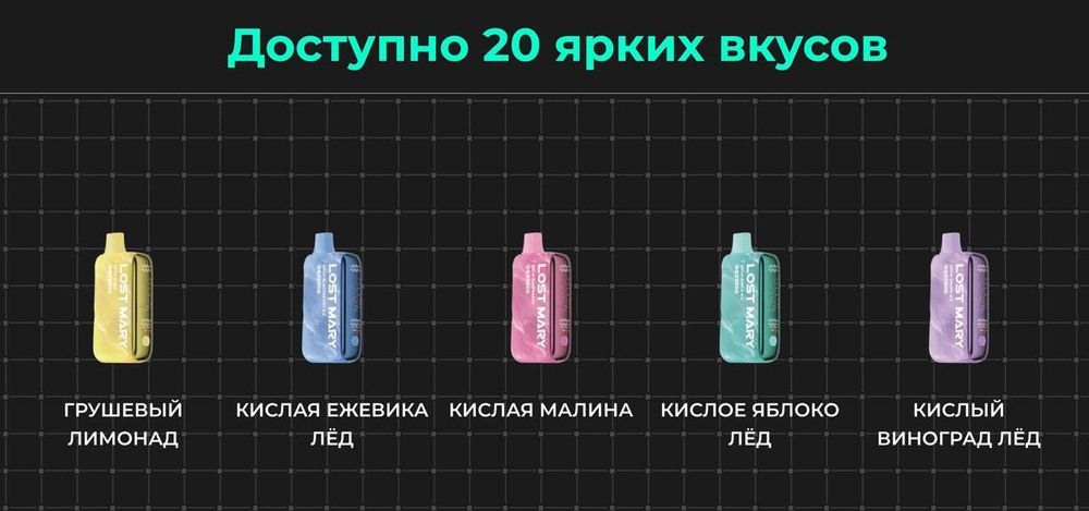 LOST MARY OS 25.000 затяжек