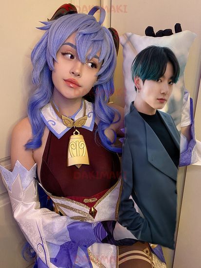 Мини дакимакура Чонгук из БТС | BTS арт. M0772, 60х20 см