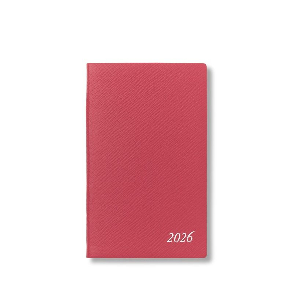 Smythson Ежедневник-блокнот 2026 Panama Weekly Diary, Nile Blue