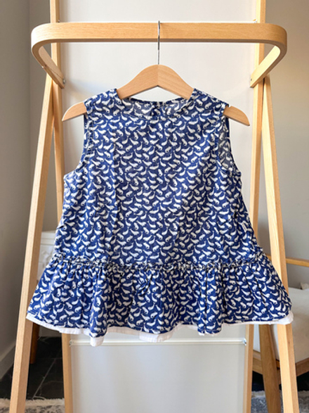 Хлопковая блузка Il Gufo, 116