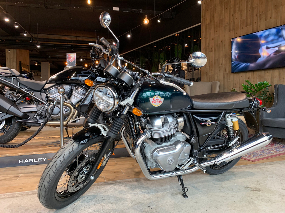Royal Enfield Interceptor 650 Cali Green (Standard / Single tone)