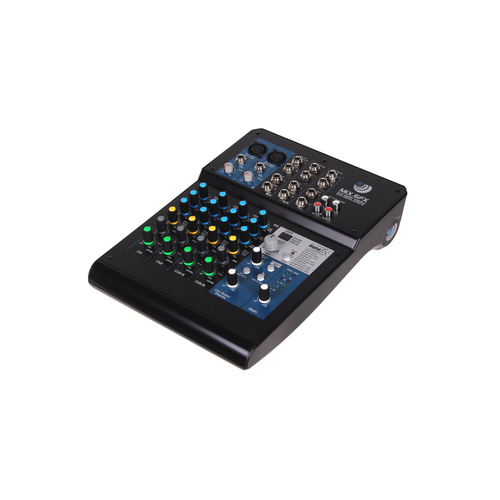 INVOTONE MiX .6FX - микшерный пульт, 2 моно входа, 4 стерео входа, TRS jack, 3-полосный эквалайзер F