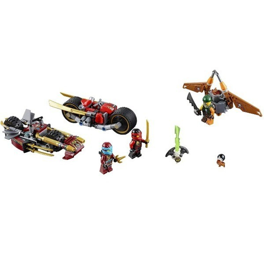 LEGO Ninjago: Погоня на мотоциклах 70600 — Ninja Bike Chase — Лего Ниндзяго