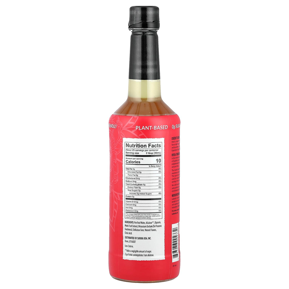 Lakanto, Простой сироп, 750 мл (25,4 жидк. Унции)