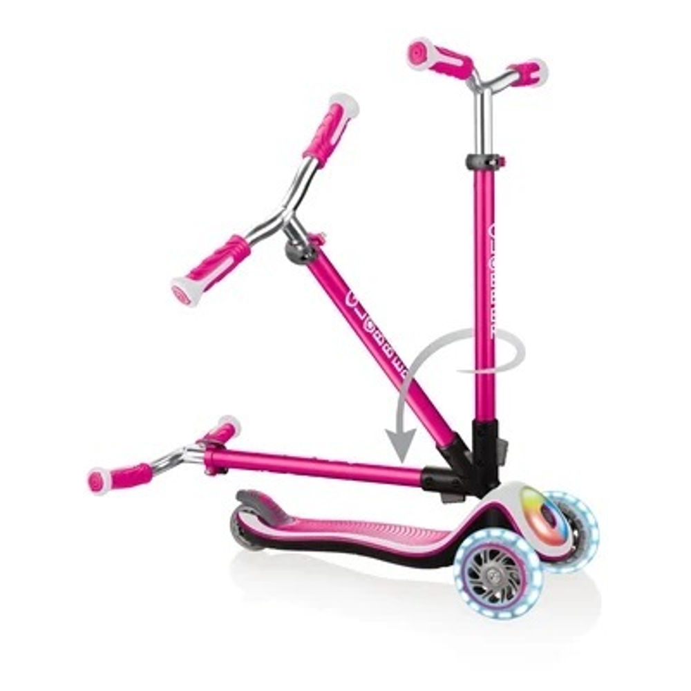 Самокат Globber Elite Prime розовый