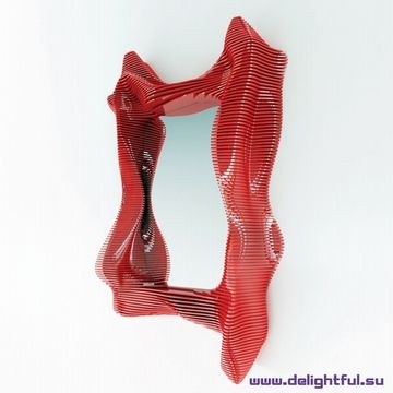 зеркало круглое  в раме 01-80 ( MAGIC MIRROR )