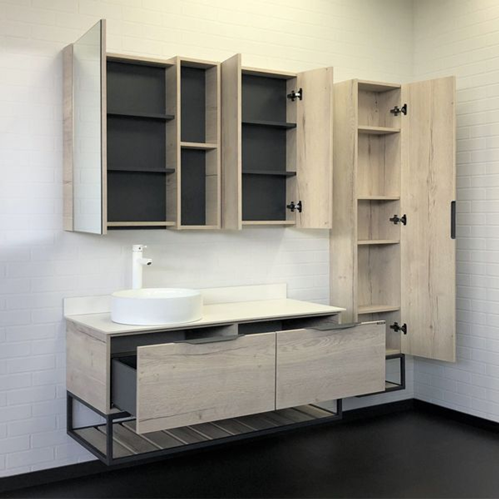 Тумба с раковиной Comforty Порто (Размеры: 75-90-120)