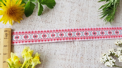Тесьма текстиль жаккард, ш. 2 см