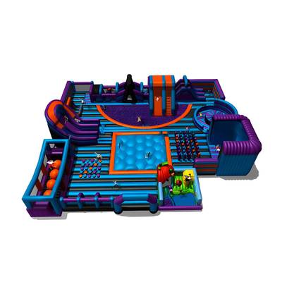 Надувной парк "Поле развлечений"