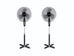 Вентилятор (набор 2шт) напольный SA-10BK (черный с серым)