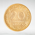 France, 20 Centimes 1997 - Marianne, VF