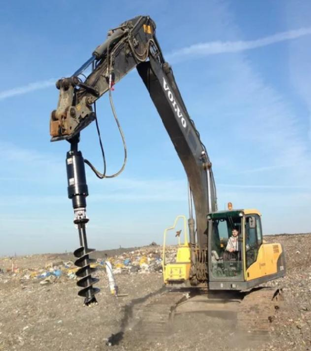 Гидровращатель на Экскаватор Hidromek