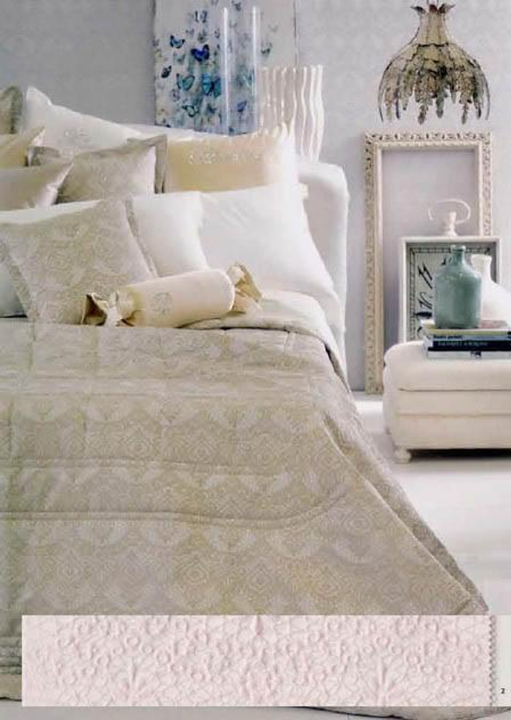 Подушка декоративная 42х42 Blumarine Marlu розовая