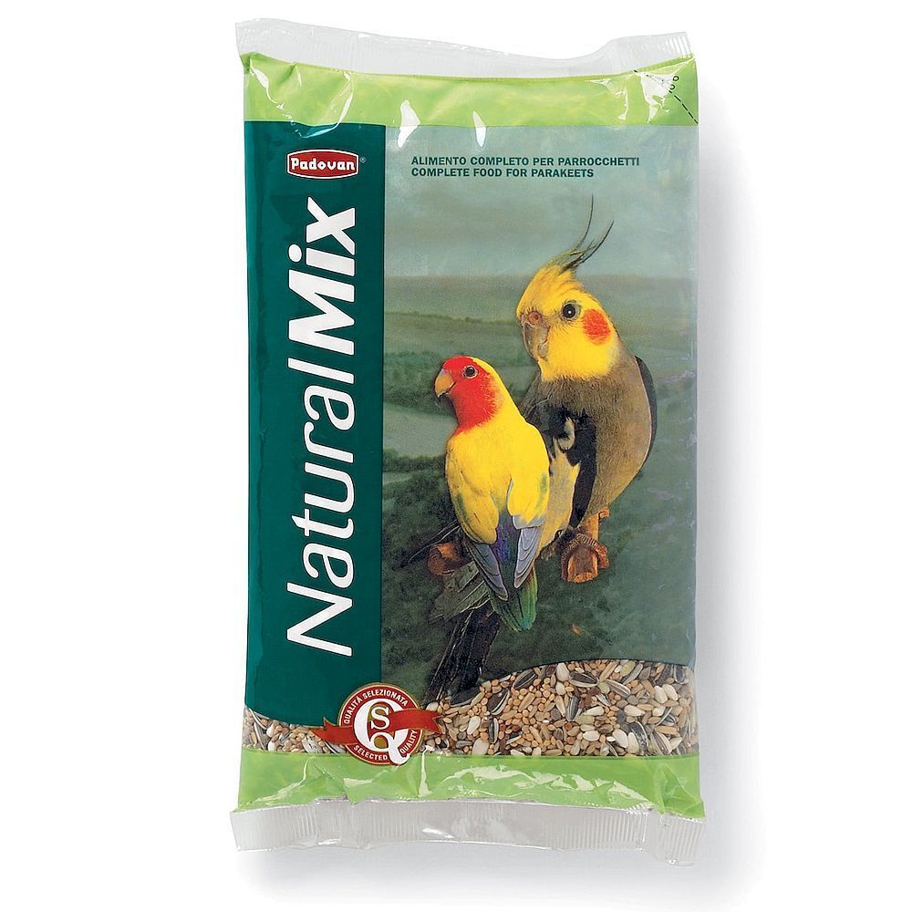 Корм NATURALMIX parrocchetti  основной  д/средних попугаев (850г)