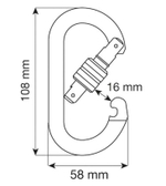 Карабин Camp Oval Standart-Lock