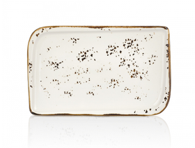 Блюдо прямоугольное "Elegance" 24*15см. фарфор By Bone