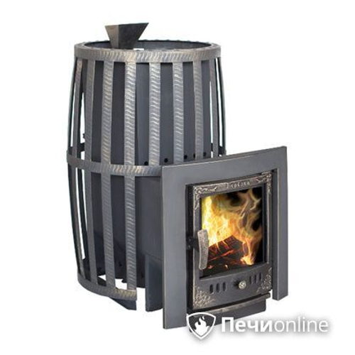 Банная печь Березка Витязь 18 D1 (сетчатый кожух) PRO