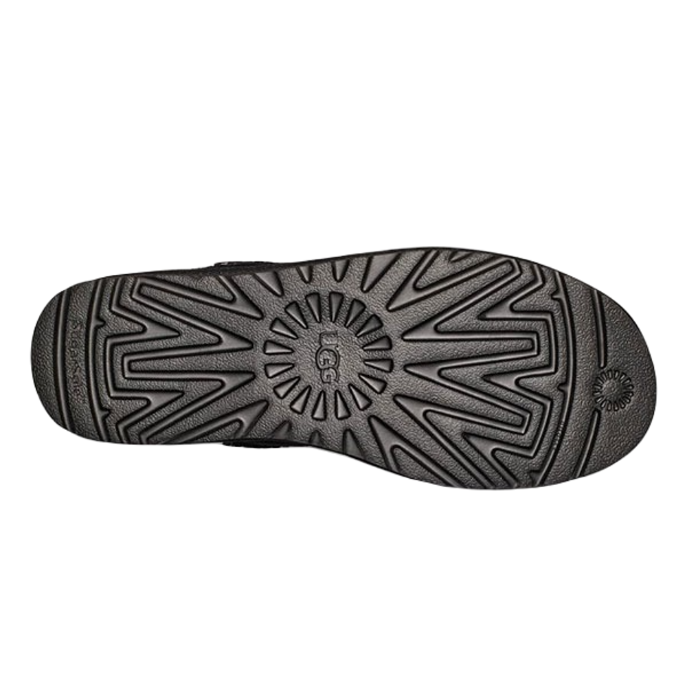 UGG CLASSIC ULTRA MINI ZIP BOOT BLACK