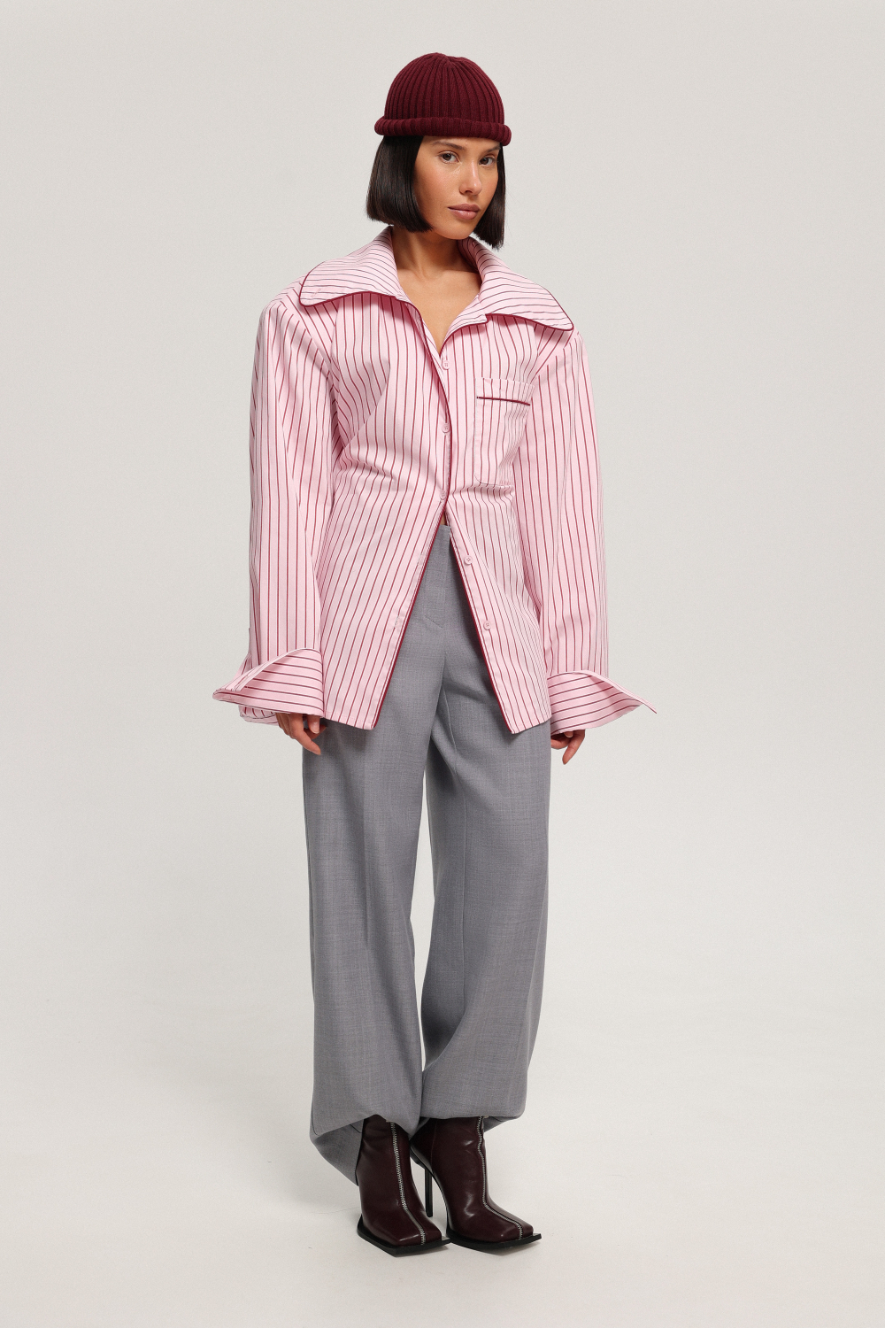 Брюки с посадкой на бёдрах