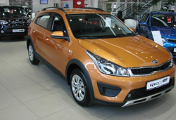 Дефлекторы боковых окон SIM для Kia Rio X-Line (2017-) арт.SKIRIOH1732