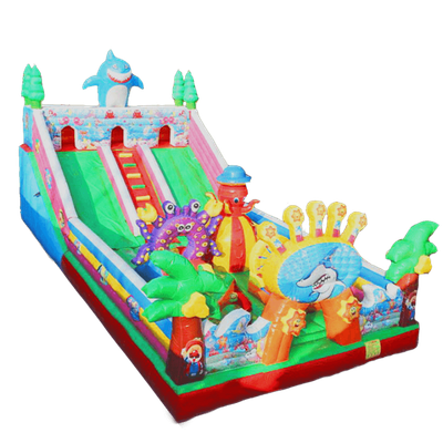 Коммерческий батут "Морские приключения" 12*6*5 м