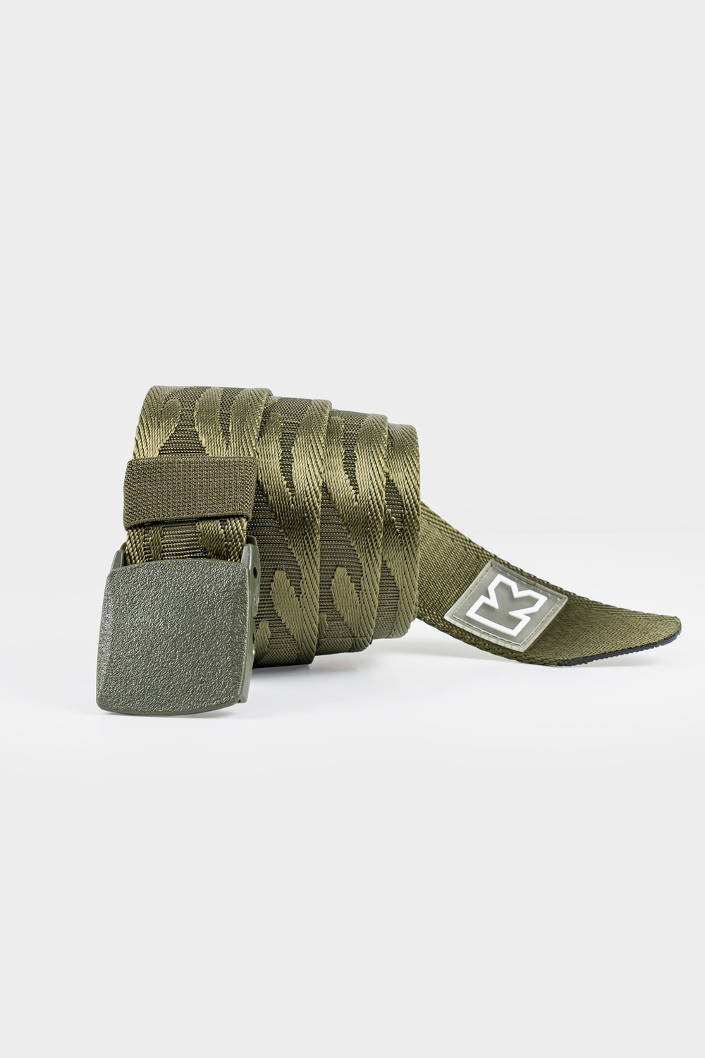 Ремень KUL'TURA "Flame" Хаки