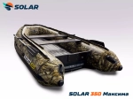 Лодка надувная моторная solar-350 к (максима)