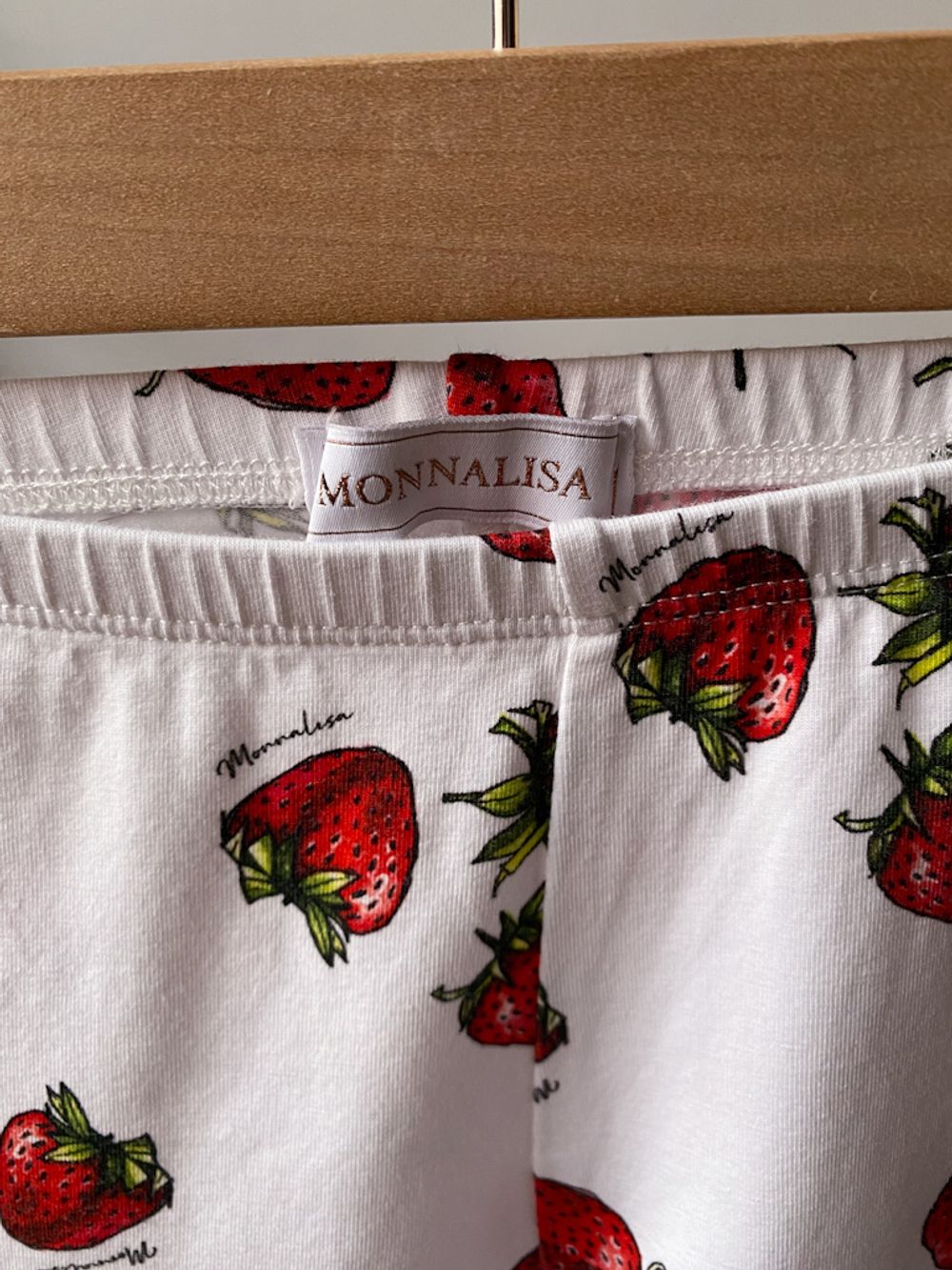 Хлопковые легинсы Monnalisa, 116