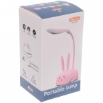 Настольная лампа «Marmalade-Зайчик» LED 9,2*6,8*28,5см USB 3.w 5v, Зеленый