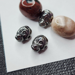 Бусина обезьянка, сталь, мужские бусины, р-р 10×8мм, штучно