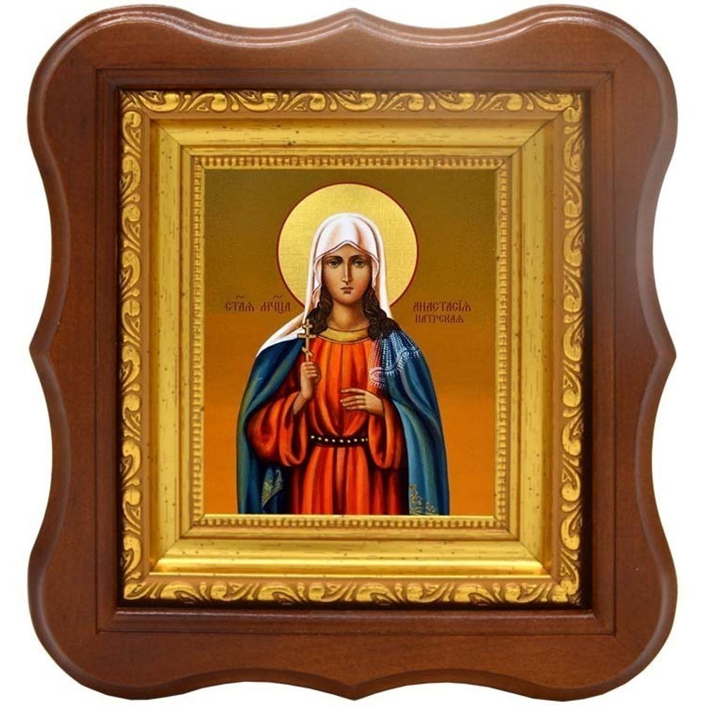 Анастасия Патрская мученица. Икона на холсте.