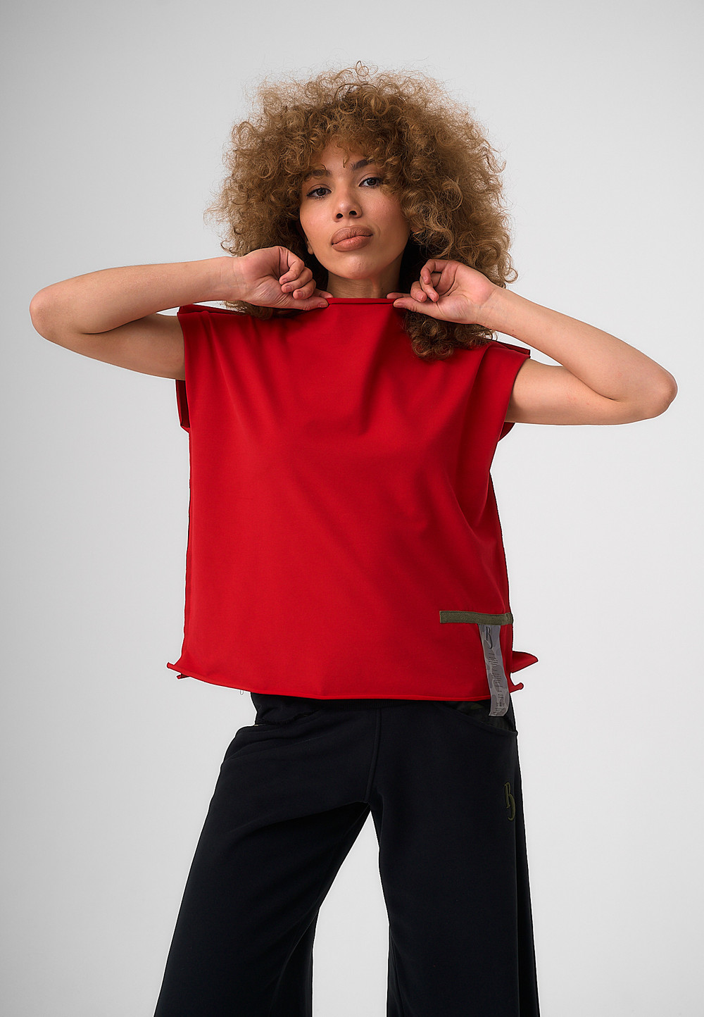 Футболка Квадрат Красный