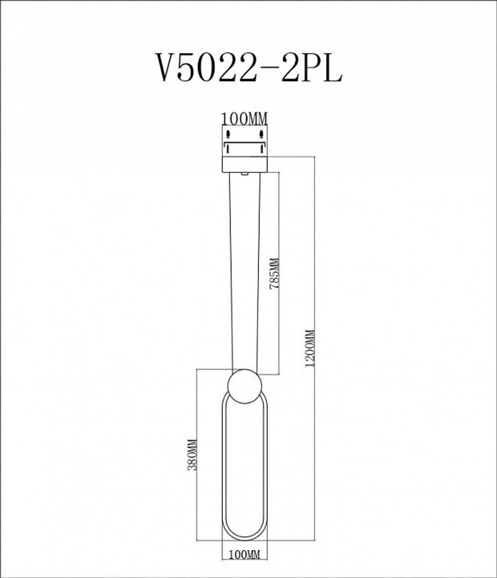 Подвесной светильник Moderli Store V5022-2PL