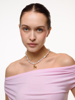 Колье "Horse Folk Pearl" Gold