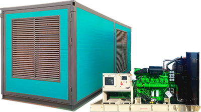 Дизельный генератор MGEp1000YI (1000 кВт, Yuchai) в контейнере