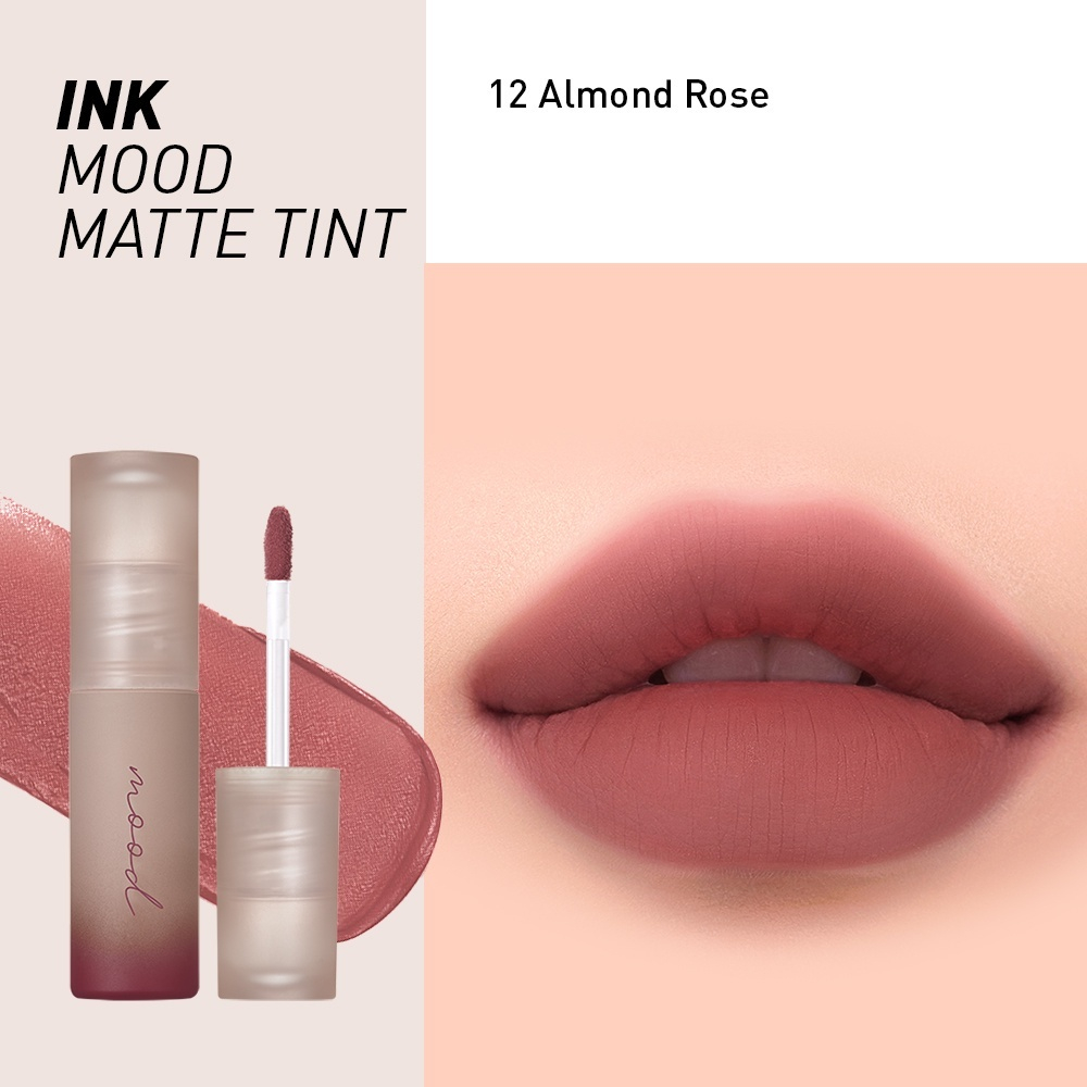 Тинт для губ Peripera Ink Mood Matte Tint  / 12 ALMOND ROSE
