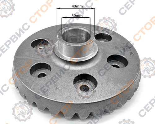 Шестерни конические дифференциала переднего моста Z-11/35 Т 224