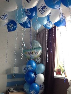 Шары на выписку №12