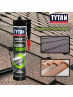 TYTAN PROFESSIONAL герметик битумно-каучуковый для кровли ЧЕРНЫЙ