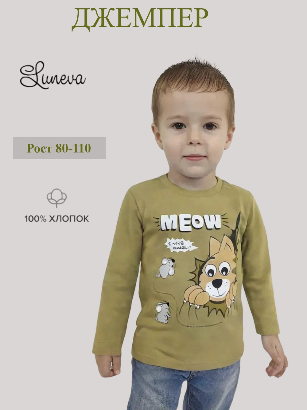 4-120-7 Джемпер для мальчика